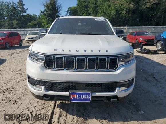 2024 Jeep Wagoneer with VIN 1C4SJSAP2RS145359, listed as a Copart auction lot 58918375 with 7,611 mi miles and Salvage title. Bid and sale history available at DreamBid. Image 5.