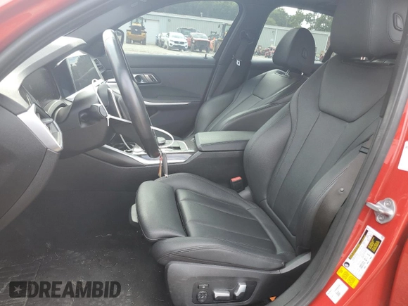 2020 BMW 3 Series 330i with VIN WBA5R1C09LFH84841, listed as a Copart auction lot 63381524 with 88,325 mi miles and Salvage Title. Bid and sale history available at carsss.com. Image 7.