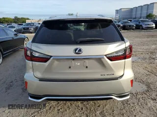 2021 Lexus RX 350L with VIN JTJHZKEA1M2021209, listed as a Copart auction lot 73061194 with 16,501 mi miles and Non repairable. Bid and sale history available at DreamBid. Image 6.