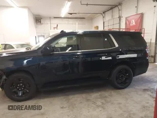2023 Chevrolet Tahoe Commercial with VIN 1GNSCLED8PR211103, listed as a IAAI auction lot 41475687 with 16,445 mi miles and . Bid and sale history available at DreamBid. Image 14.