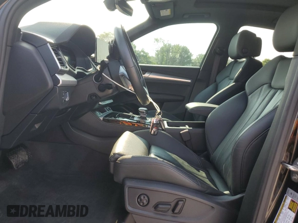 2023 Audi Q5 Sportback S line Premium Plus with VIN WA15AAFY3P2011105, listed as a Copart auction lot 58614205 with 37,714 mi miles and Salvage title. Bid and sale history available at DreamBid. Image 7.