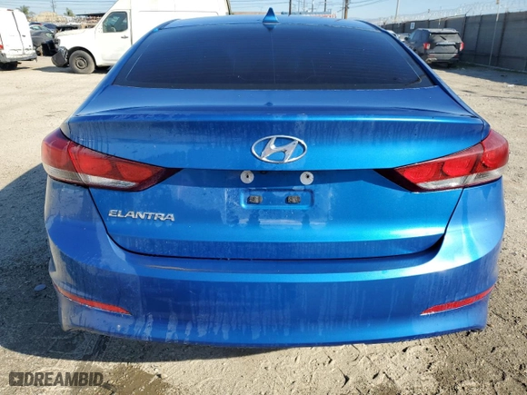 2018 Hyundai Elantra SEL with VIN 5NPD84LF5JH314362, listed as a Copart auction lot 50253625 with 95,643 mi miles and Salvage Title. Bid and sale history available at carsss.com. Image 6.