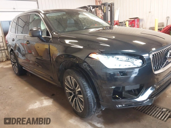 2022 Volvo XC90 Momentum with VIN YV4102PK8N1797278, listed as a IAAI auction lot 41720482 with 46,172 mi miles. Bid and sale history available at carsss.com. Image 6.