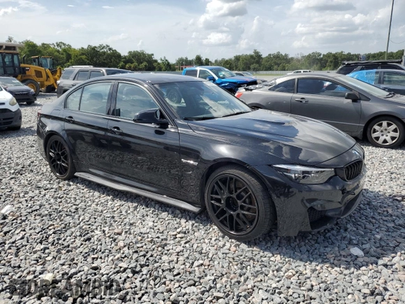 2016 BMW M3 with VIN WBS8M9C50G5D31446, listed as a Copart auction lot 61008545 with 93,040 mi miles and Salvage title. Bid and sale history available at DreamBid. Image 4.