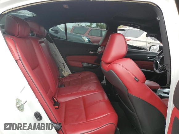 2020 Acura TLX w/A-Spec Pkg with VIN 19UUB3F63LA002849, listed as a Copart auction lot 85438114 with 0 mi miles and Salvage Title. Bid and sale history available at carsss.com. Image 10.
