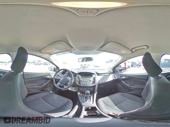 2017 Ford Focus SE with VIN 1FADP3F23HL328312, listed as a Copart auction lot 57028125 with 116,498 mi miles and Salvage title. Bid and sale history available at DreamBid. Image 14.