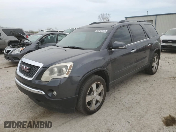 2012 GMC Acadia SLT1 with VIN 1GKKRRED0CJ403543, listed as a Copart auction lot 50642815 with 179,495 mi miles and Clean Title. Bid and sale history available at carsss.com. Image 1.