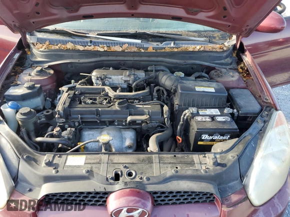 2007 Hyundai Accent SE with VIN KMHCN36C37U037995, listed as a Copart auction lot 51605085 with 141,579 mi miles and Non Repairable. Bid and sale history available at carsss.com. Image 11.