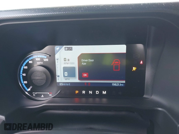 2023 Ford Bronco z VIN 1FMEE5BP5PLA97652, wystawiony jako IAAI lot #42149830 z przebiegiem 19 821 mil mil oraz . Historia ofert i sprzedaży dostępna na DreamBid. Obrazek 7.