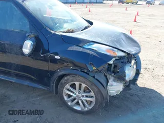 2014 Nissan Juke S with VIN JN8AF5MR1ET450940, listed as a IAAI auction lot 38801607 with 157,565 mi miles. Bid and sale history available at carsss.com. Image 12.