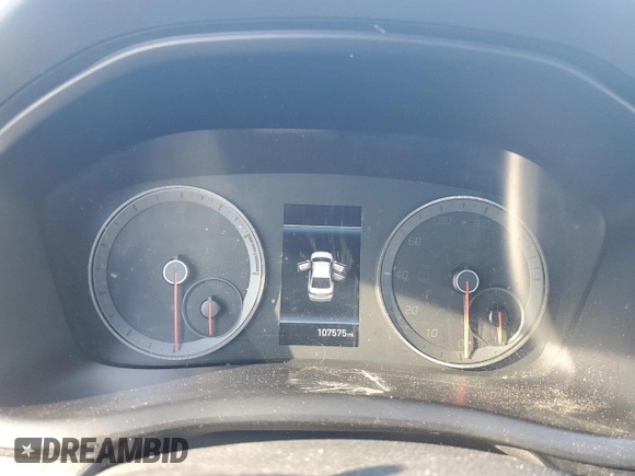 2018 Hyundai Sonata Sport Plus with VIN 5NPE34AF4JH709798, listed as a Copart auction lot 46046495 with 107,575 mi miles and Salvage Title. Bid and sale history available at DreamBid. Image 9.