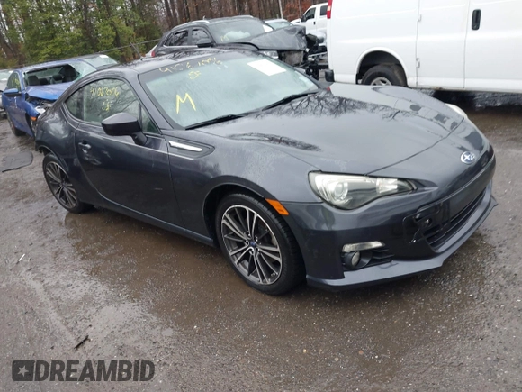 2014 Subaru BRZ Limited with VIN JF1ZCAC12E9603887, listed as a IAAI auction lot 41067006 with 73,740 mi miles. Bid and sale history available at carsss.com. Image 1.