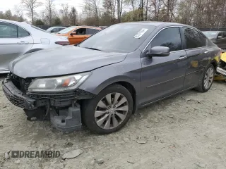 2014 Honda Accord Sedan EX-L with VIN 1HGCR2F84EA047496, listed as a Copart auction lot 81671664 with 167,506 mi miles and Salvage Title. Bid and sale history available at carsss.com. Image 1.