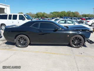 2021 Dodge Challenger R/T Scat Pack Widebody with VIN 2C3CDZFJ0MH526642, listed as a IAAI auction lot 41732334 with 43,391 mi miles. Bid and sale history available at carsss.com. Image 14.