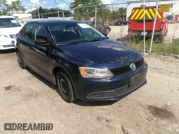 2011 Volkswagen Jetta Sedan S with VIN 3VW2K7AJ0BM009474, listed as a IAAI auction lot 37205320 with 264,239 mi miles. Bid and sale history available at carsss.com. Image 1.