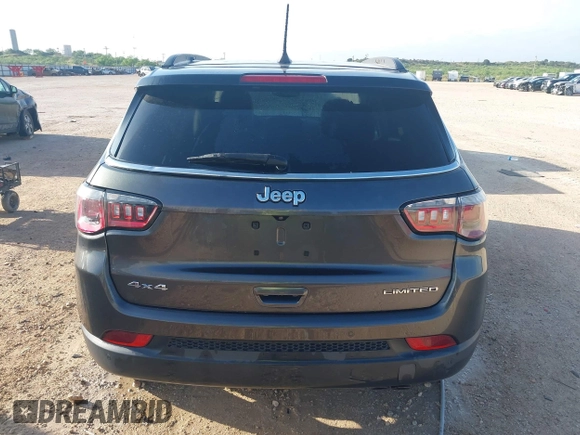 2018 Jeep Compass Limited с VIN 3C4NJDCB6JT214292, выставлен на аукционе IAAI как лот 42414191 с пробегом 70 097 миль миль и . История ставок и продаж доступна на DreamBid. Изображение 16.