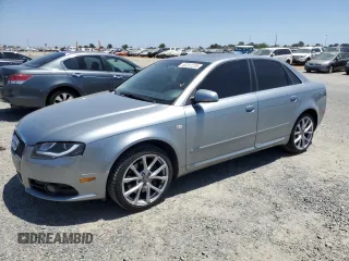2008 Audi A4 2.0T z VIN WAUAF78E58A162740, wystawiony jako Copart lot #60241235 z przebiegiem 124 040 mil mil oraz Czysty tytuł • Clean title. Historia ofert i sprzedaży dostępna na DreamBid. Obrazek 1.