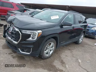 2022 GMC Terrain SLE with VIN 3GKALMEV1NL166310, listed as a IAAI auction lot 41913728 with 62,361 mi miles. Bid and sale history available at carsss.com. Image 18.