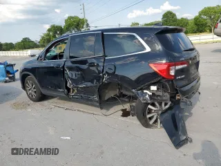 2021 Honda Pilot EX-L z VIN 5FNYF5H54MB038661, wystawiony jako Copart lot #55385035 z przebiegiem 56 686 mil mil oraz Szkoda całkowita • Salvage title. Historia ofert i sprzedaży dostępna na DreamBid. Obrazek 2.