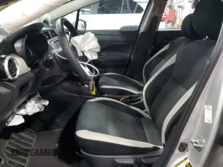 2021 Nissan Versa SV with VIN 3N1CN8EV2ML843775, listed as a Copart auction lot 56250945 with 80,877 mi miles and Salvage title. Bid and sale history available at DreamBid. Image 7.
