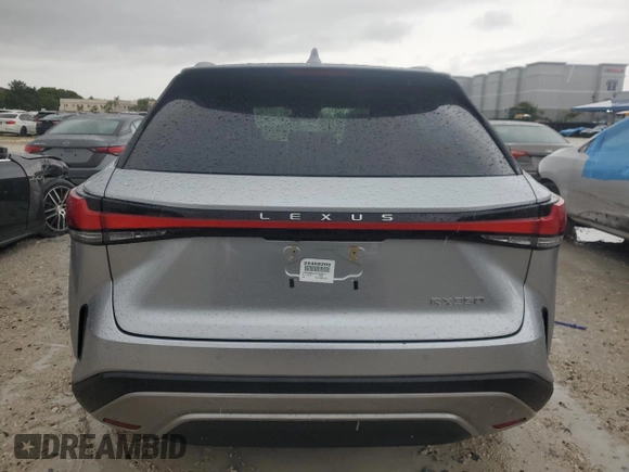 2024 Lexus RX 350 with VIN 2T2BAMBA1RC036314, listed as a Copart auction lot 59388355 with 7,383 mi miles and Salvage title. Bid and sale history available at DreamBid. Image 6.