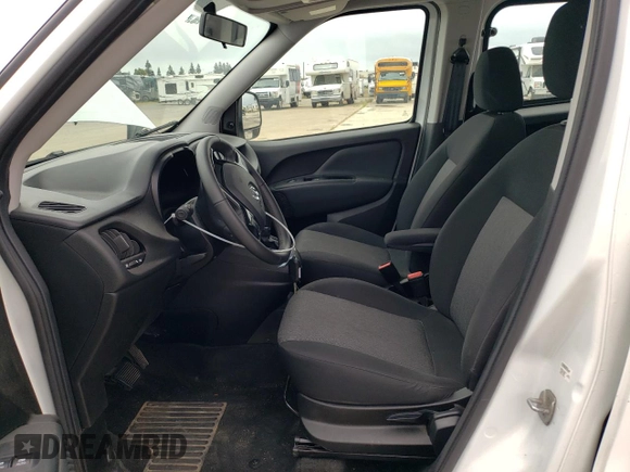 2022 Ram ProMaster City Cargo Tradesman with VIN ZFBHRFAB2N6W69969, listed as a Copart auction lot 48649204 with 46,135 mi miles and . Bid and sale history available at DreamBid. Image 7.