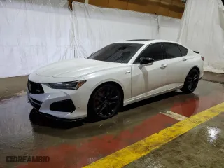 2024 Acura TLX Type S with VIN 19UUB7F01RA000058, listed as a Copart auction lot 73539954 with 5,815 mi miles and Clean Title. Bid and sale history available at carsss.com. Image 1.