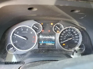 2014 Toyota Tundra SR with VIN 5TFRM5F11EX081176, listed as a Copart auction lot 77394444 with 110,584 mi miles and Salvage title. Bid and sale history available at DreamBid. Image 9.