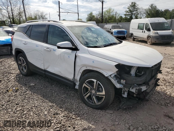 2019 GMC Terrain SLT with VIN 3GKALPEV3KL363993, listed as a Copart auction lot 53285245 with 82,416 mi miles and Salvage Title. Bid and sale history available at carsss.com. Image 4.