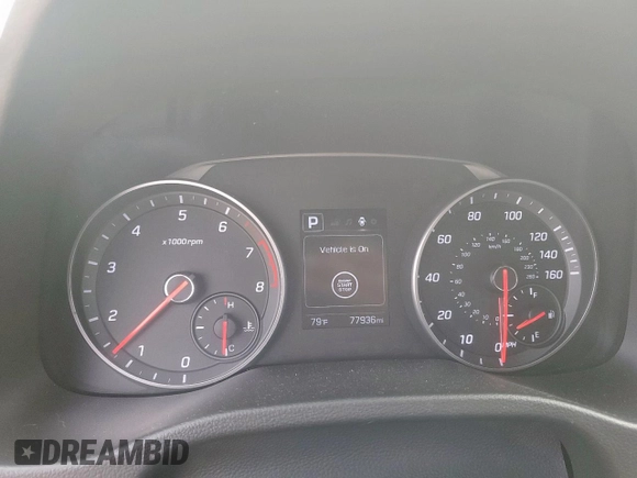 2018 Hyundai Elantra Sport с VIN KMHD04LB1JU485342, выставлен на аукционе Copart как лот 59653875 с пробегом 77 936 миль миль и Списание • Salvage title. История ставок и продаж доступна на DreamBid. Изображение 9.