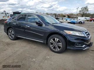 2013 Honda Crosstour EX-L with VIN 5J6TF2H5XDL002361, listed as a Copart auction lot 50926055 with 201,636 mi miles and Salvage Title. Bid and sale history available at carsss.com. Image 4.