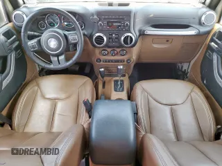 2017 Jeep Wrangler Unlimited Rubicon with VIN 1C4BJWFG1HL667974, listed as a Copart auction lot 59470365 with 22,241 mi miles and Salvage title. Bid and sale history available at DreamBid. Image 8.