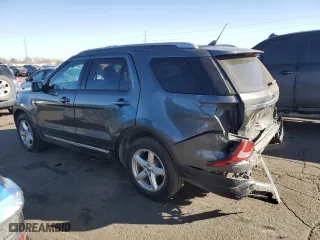 2019 Ford Explorer XLT with VIN 1FM5K7D81KGA70640, listed as a Copart auction lot 44218425 with 90,775 mi miles and Salvage Title. Bid and sale history available at carsss.com. Image 2.
