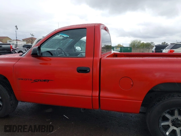 1998 Dodge Dakota SLT with VIN 1B7FL26X4WS650092, listed as a IAAI auction lot 41746225 with 207,706 mi miles and . Bid and sale history available at DreamBid. Image 14.