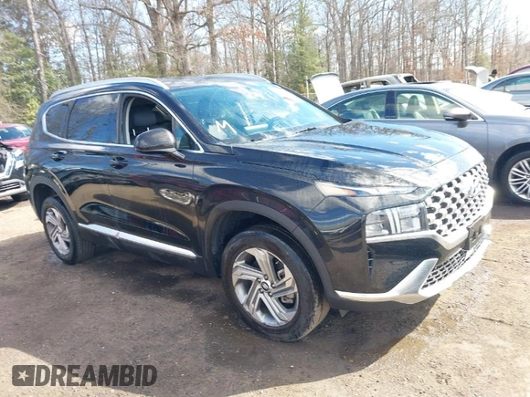 2022 Hyundai Santa Fe SEL with VIN 5NMS2DAJ2NH457997, listed as a IAAI auction lot 41667300 with 34,045 mi miles. Bid and sale history available at carsss.com. Image 1.