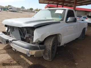 2006 Chevrolet Silverado 1500 Work Truck with VIN 3GCEC14V26G145733, listed as a IAAI auction lot 41566394 with 187,716 mi miles. Bid and sale history available at carsss.com. Image 16.