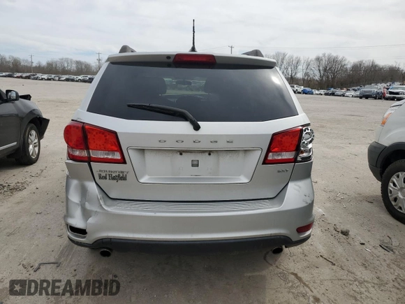 2013 Dodge Journey SXT with VIN 3C4PDCBG6DT518086, listed as a Copart auction lot 49843785 with 139,472 mi miles and Salvage Title. Bid and sale history available at carsss.com. Image 6.