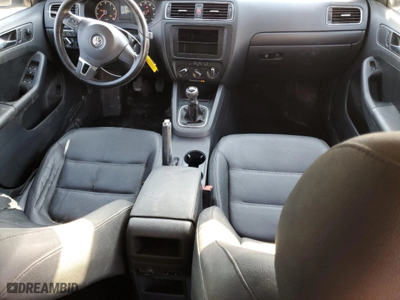 2011 Volkswagen Jetta Sedan SE with VIN 3VWBX7AJ6BM314799, listed as a Copart auction lot 48873735 with 176,866 mi miles and Salvage Title. Bid and sale history available at carsss.com. Image 8.