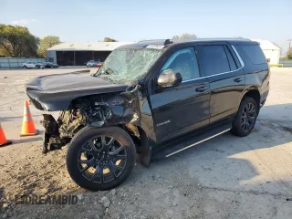 2024 Chevrolet Tahoe LS with VIN 1GNSCMKD9RR176746, listed as a Copart auction lot 82430824 with Not provided miles and Salvage title. Bid and sale history available at DreamBid. Image 1.