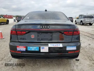 2022 Audi A8 with VIN WAULDAF8XNN005475, listed as a Copart auction lot 86819894 with 43,777 mi miles and Salvage Title. Bid and sale history available at carsss.com. Image 6.