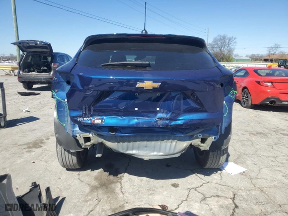 2024 Chevrolet Trax LS with VIN KL77LFE23RC171224, listed as a Copart auction lot 49054495 with 20,004 mi miles and Salvage Title. Bid and sale history available at carsss.com. Image 6.