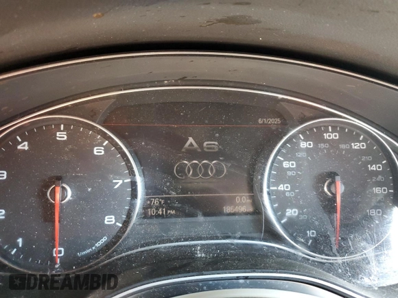 2013 Audi A6 Premium Plus с VIN WAUDFAFC4DN145524, выставлен на аукционе Copart как лот 59438845 с пробегом 185 496 миль миль и Списание • Salvage title. История ставок и продаж доступна на DreamBid. Изображение 9.