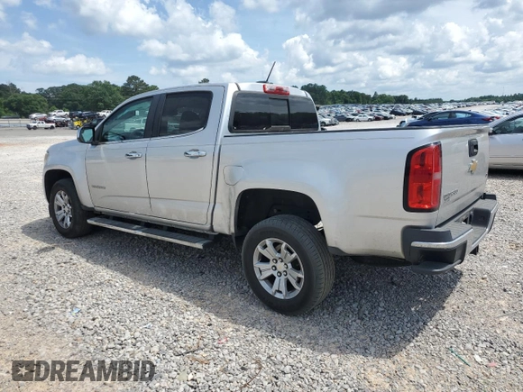 2016 Chevrolet Colorado 2WD LT with VIN 1GCGSCE36G1100296, listed as a Copart auction lot 55102625 with 128,605 mi miles and Salvage title. Bid and sale history available at DreamBid. Image 2.