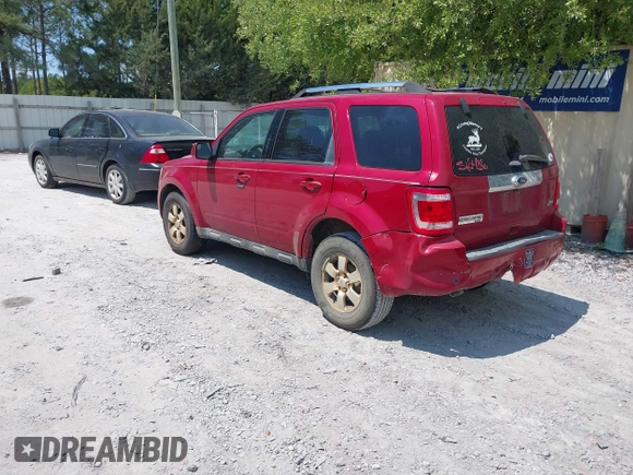 2011 Ford Escape Limited with VIN 1FMCU9EG6BKB22232, listed as a IAAI auction lot 42036432 with 343,134 mi miles and . Bid and sale history available at DreamBid. Image 3.