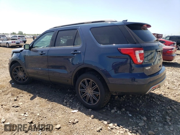 2017 Ford Explorer XLT with VIN 1FM5K8D85HGC03768, listed as a Copart auction lot 61858975 with 96,909 mi miles and Salvage title. Bid and sale history available at DreamBid. Image 2.