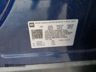 2022 GMC Terrain SLE with VIN 3GKALMEV0NL170221, listed as a Copart auction lot 49113685 with 21,209 mi miles and Salvage Title. Bid and sale history available at carsss.com. Image 13.