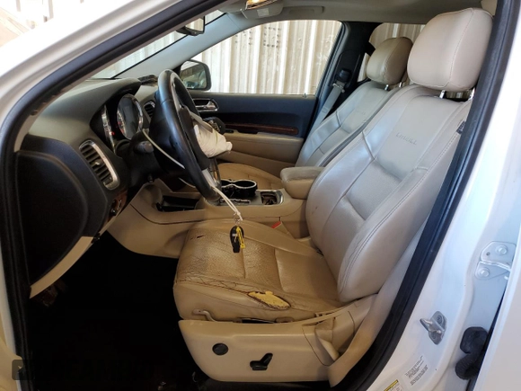 2013 Dodge Durango Citadel with VIN 1C4RDHEG3DC690783, listed as a Copart auction lot 69484024 with 158,283 mi miles and Salvage title. Bid and sale history available at DreamBid. Image 7.