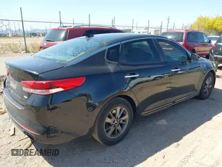 2016 Kia Optima LX Turbo with VIN 5XXGT4L12GG002889, listed as a IAAI auction lot 41989834 with 107,421 mi miles. Bid and sale history available at carsss.com. Image 4.