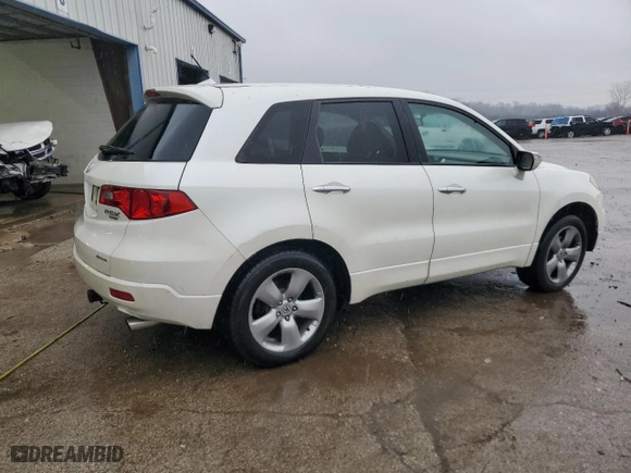 2007 Acura RDX with VIN 5J8TB18207A003781, listed as a Copart auction lot 49903015 with 167,929 mi miles and Salvage Title. Bid and sale history available at carsss.com. Image 3.