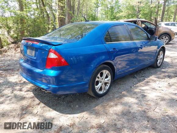 2012 Ford Fusion SE with VIN 3FAHP0HAXCR184823, listed as a IAAI auction lot 42176830 with 169,992 mi miles and . Bid and sale history available at carsss.com. Image 4.